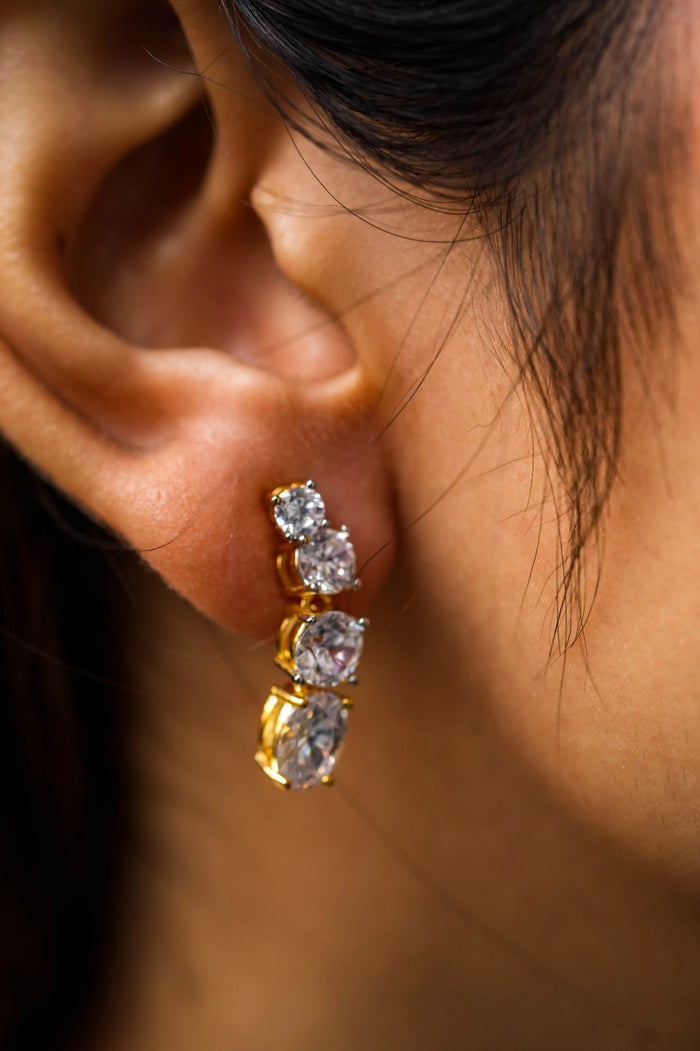 Upaasna Gold Plated Fusion Studs