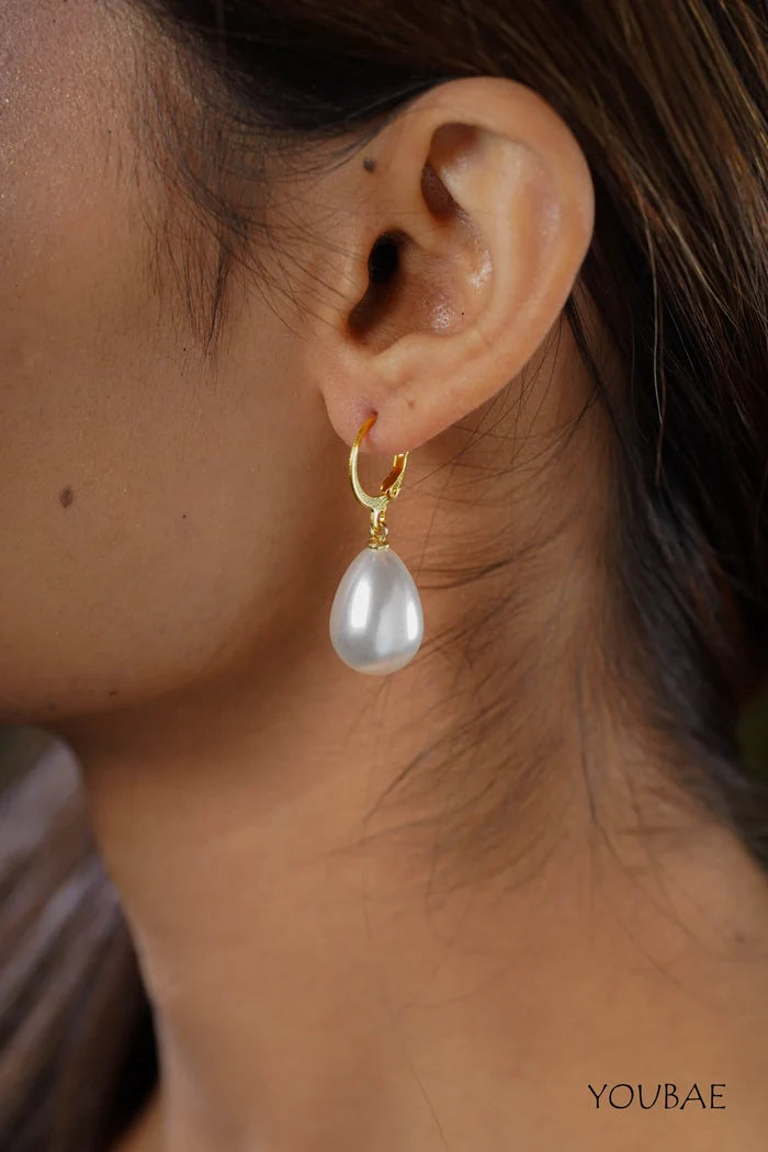 Uzmee Pearl Drop Earrings