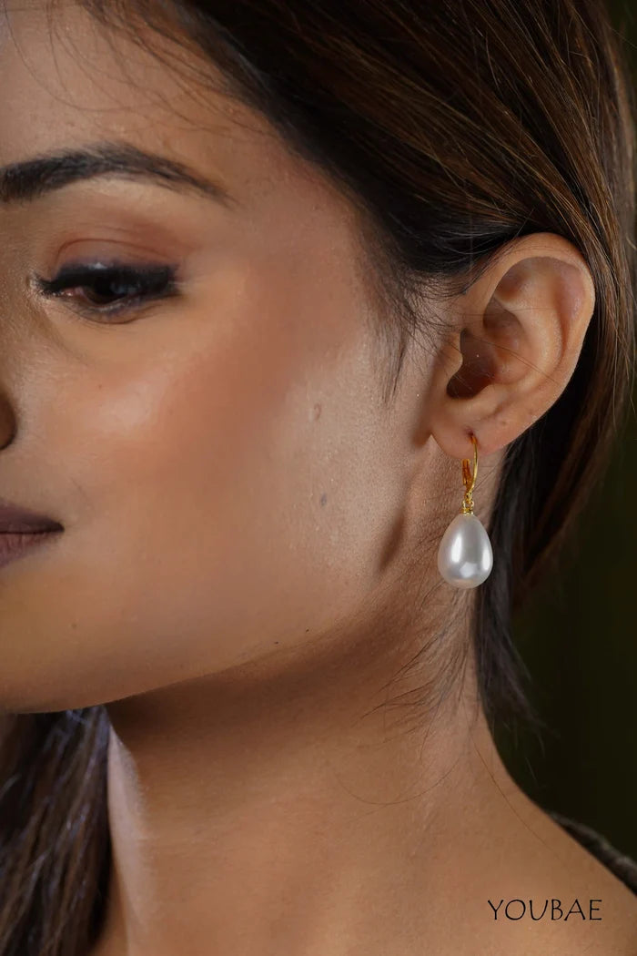 Uzmee Pearl Drop Earrings