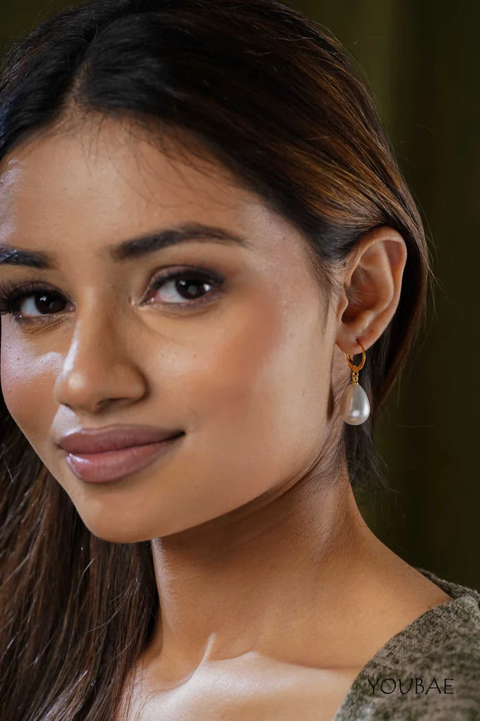 Uzmee Pearl Drop Earrings