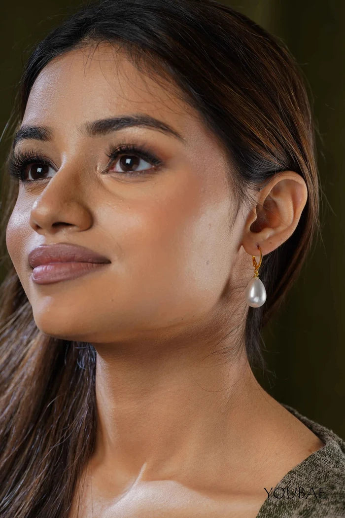 Uzmee Pearl Drop Earrings