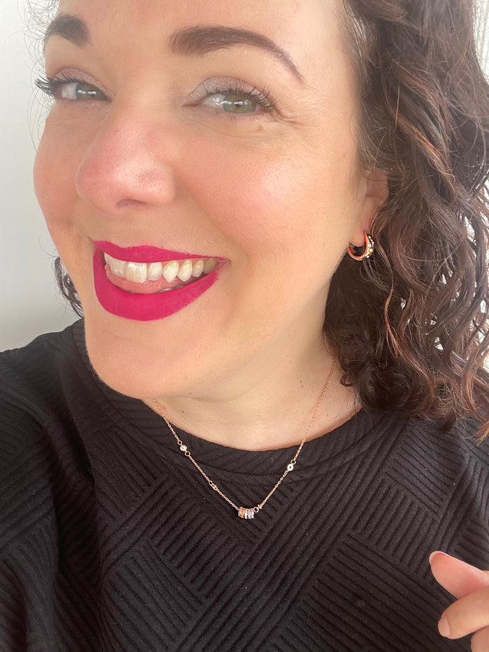Veronica CZ Huggie Hoops | FINAL SALE
