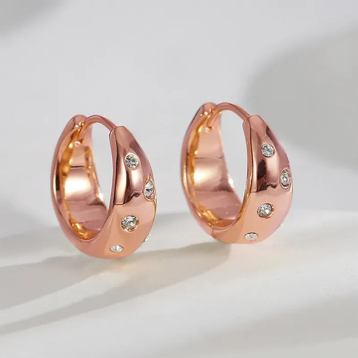 Veronica CZ Huggie Hoops | FINAL SALE