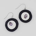 White Inga Earrings - Sylca Designs - Chunky Jewelry