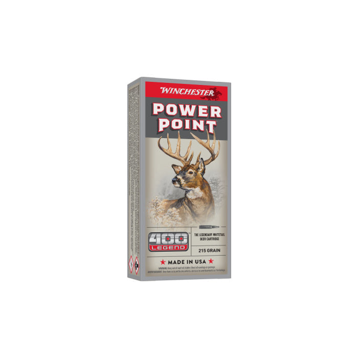 Winchester Ammunition 400 Legend 215 Grain Power Point 20 Count
