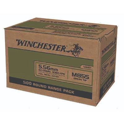 Winchester Ammunition 5.56x45mm NATO 62 Grain Full Metal Jacket