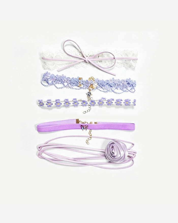 Wisteria 5-pc Choker Set