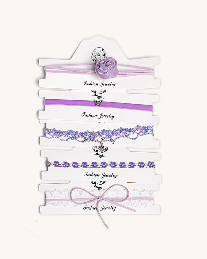 Wisteria 5-pc Choker Set