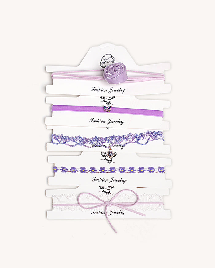 Wisteria 5-pc Choker Set