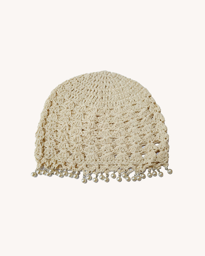 Woven Aura Crochet Beanie