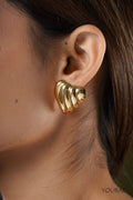 Zoe Anti-Tarnish Steel Earrings