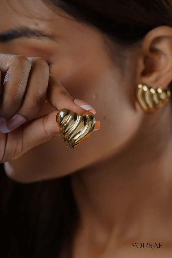 Zoe Anti-Tarnish Steel Earrings
