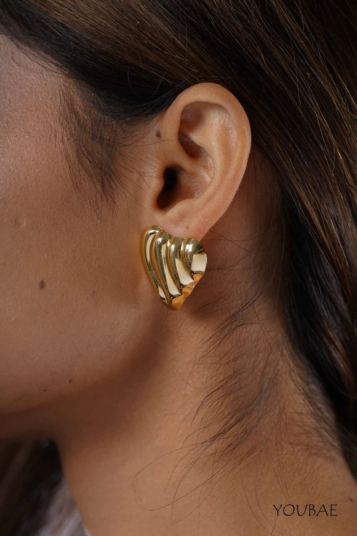 Zoe Anti-Tarnish Steel Earrings