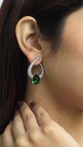 Zolda Premium Swarovski Look Alike AD Earrings