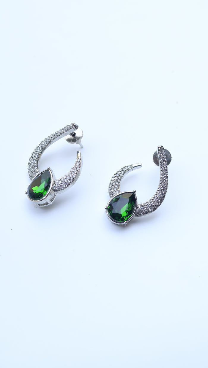 Zolda Premium Swarovski Look Alike AD Earrings