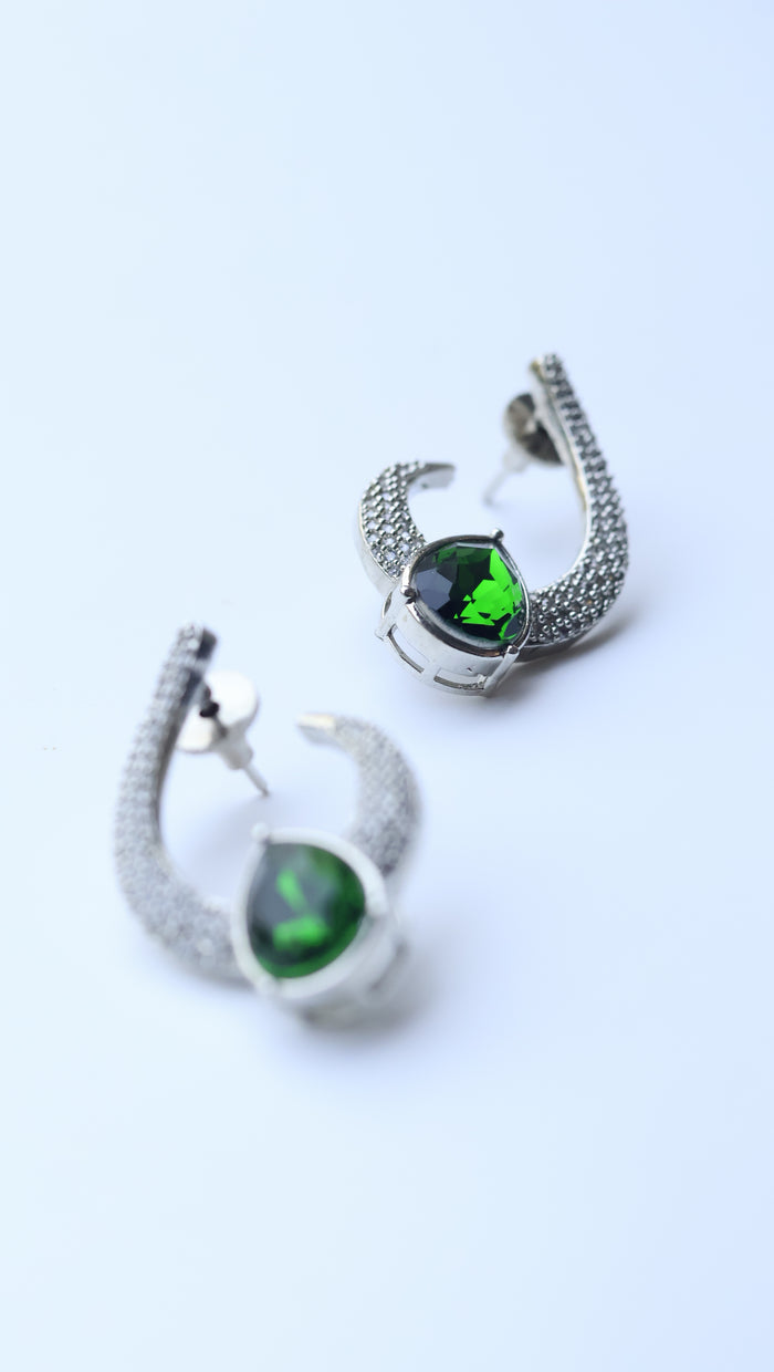 Zolda Premium Swarovski Look Alike AD Earrings